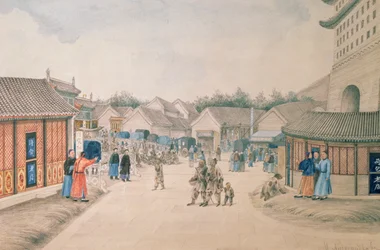 Pont Tsyan-Minh, de Croquis Chinois